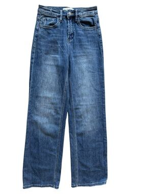 Flying Monkey Jeans Straight Leg Stretchy Denim Size 24